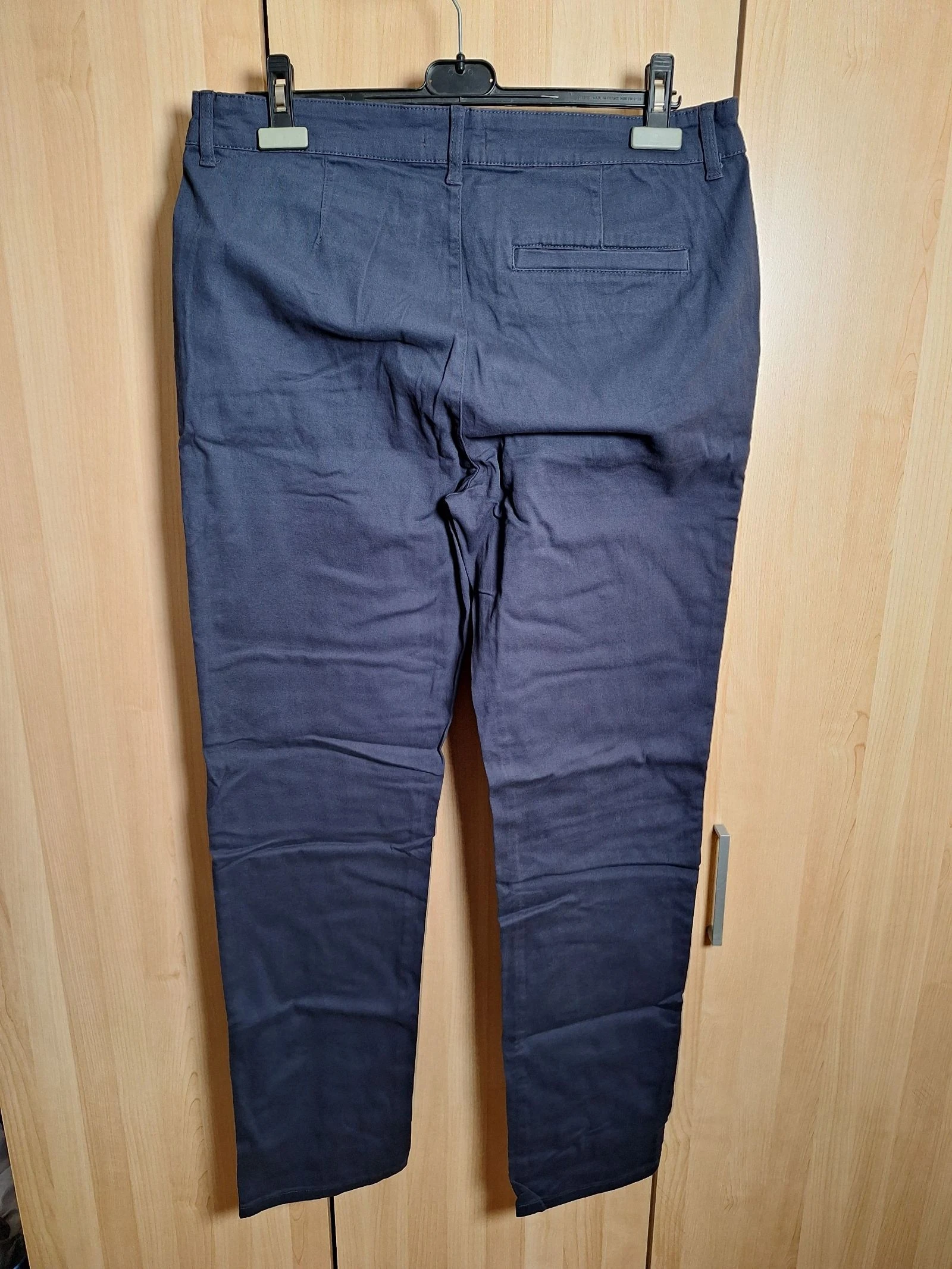 Calça chino azul marinho Atlas para homens tamanho 44 nova sem etiqueta – photo 3